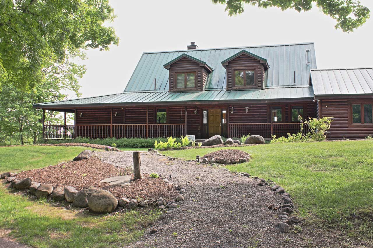 Timber Ridge Log Home Boyne City Vacation Rental With Indoor Pool
