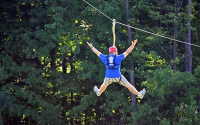 Zip Lining in Northern Michigan