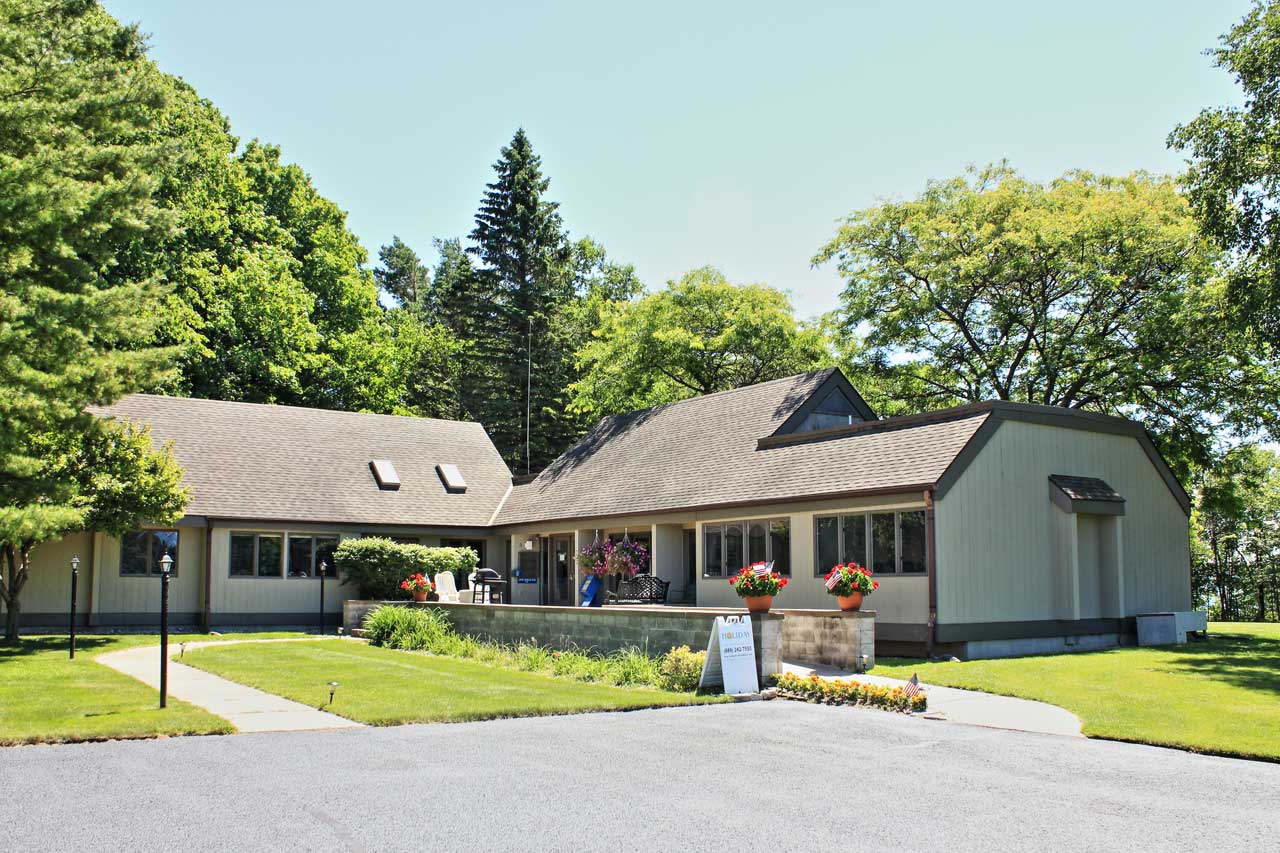 Holiday Vacation Rentals' office in Harbor Springs, Michigan