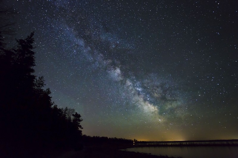 The Headlands International Dark Sky Park near Mackinaw City, MI