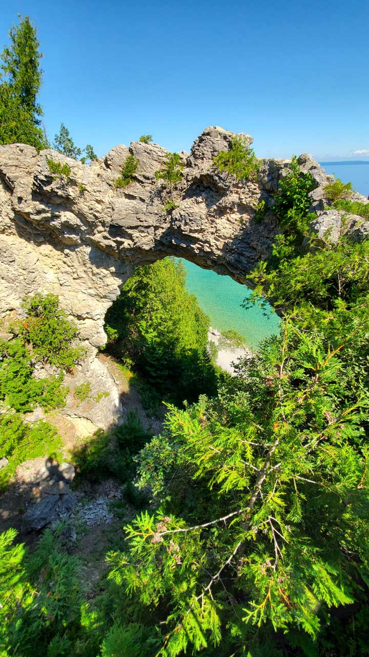 Mackinac Island, Arch Rock