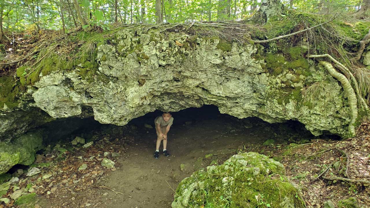 Mackinac Island, Cave of the Woods