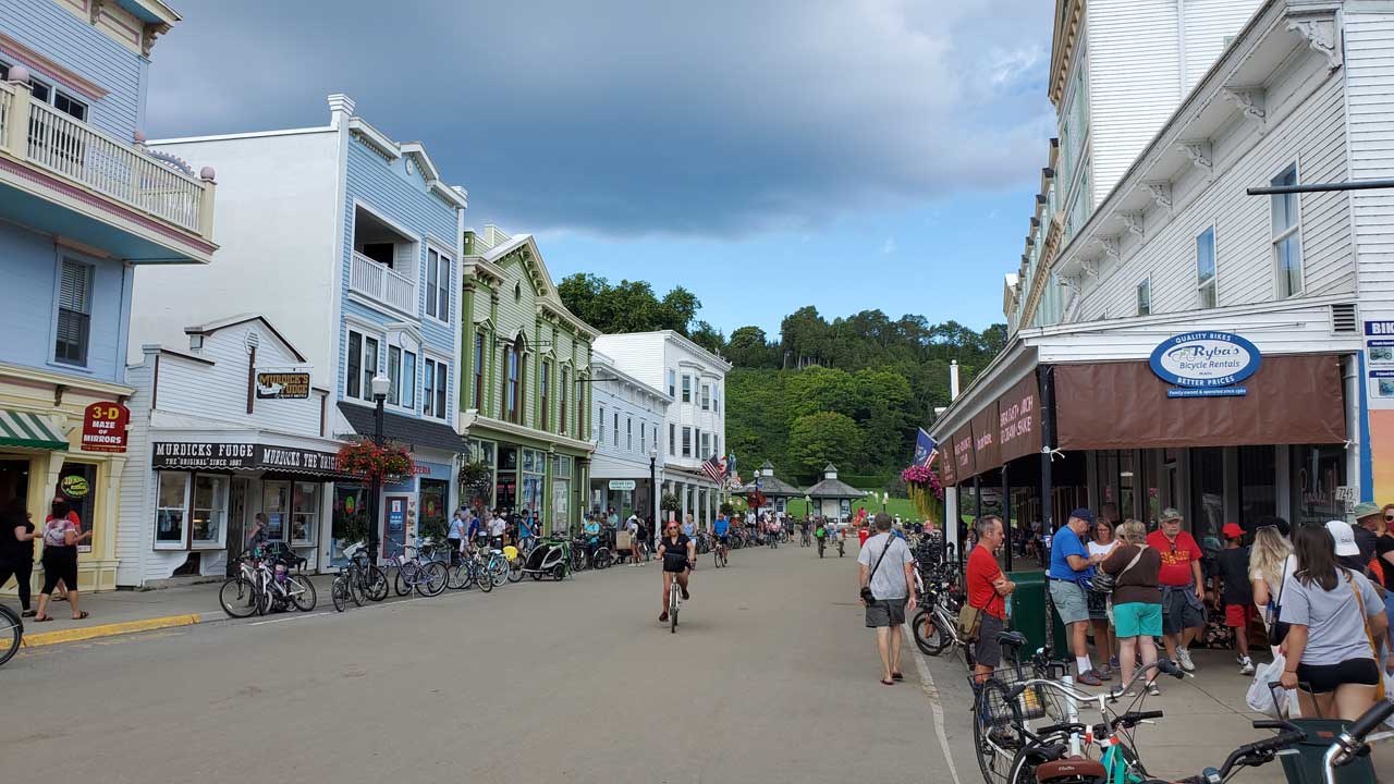 Downtown Mackinac Island