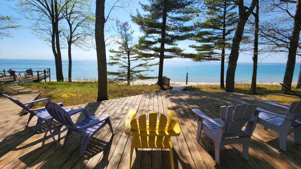 Beach and Waterfront Vacation Rentals in Northern Michigan